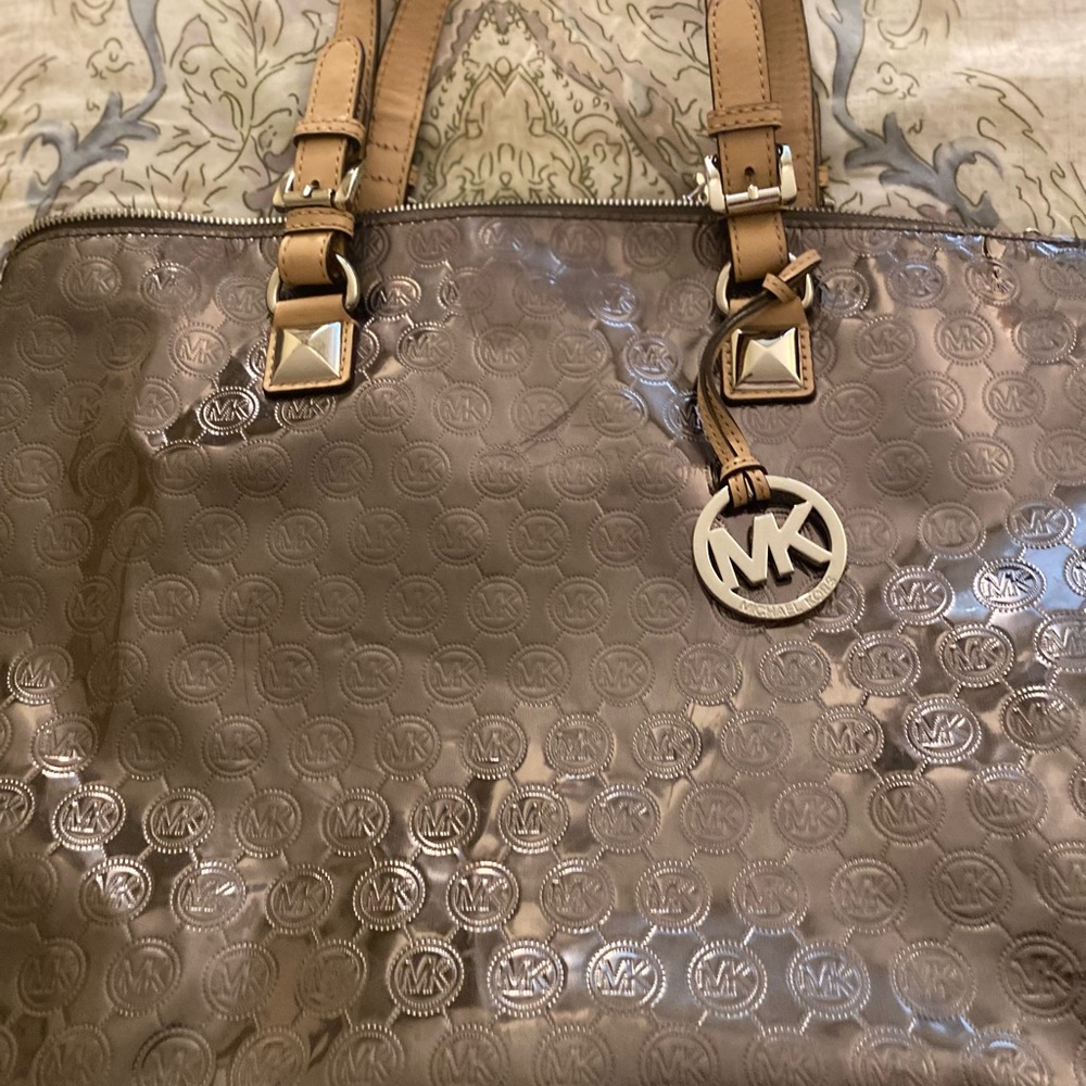 Authentic MK metallic bag
